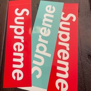 3 supreme stickers